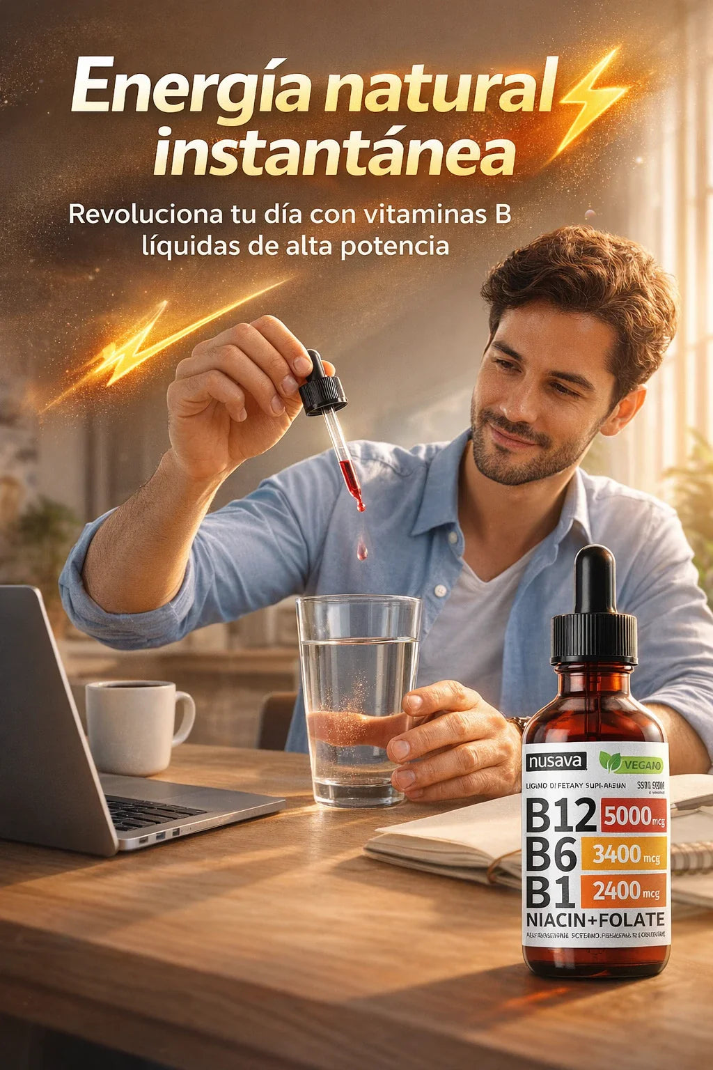 VITAMINA B12 COMPLEX – ALTA POTENCIA EN FÓRMU