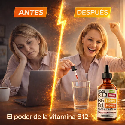 VITAMINA B12 COMPLEX – ALTA POTENCIA EN FÓRMU