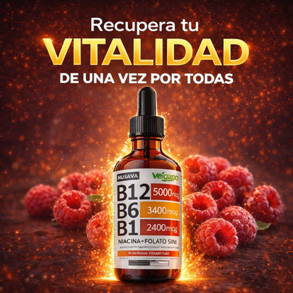 VITAMINA B12 COMPLEX – ALTA POTENCIA EN FÓRMU