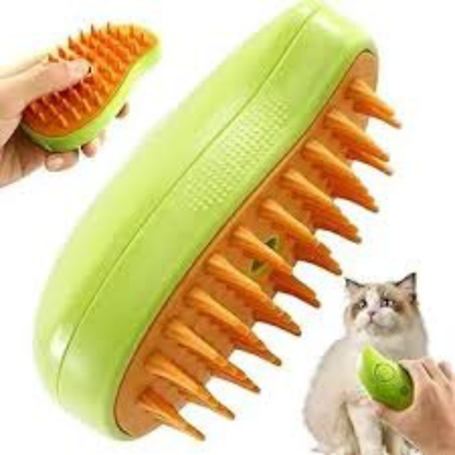 Cepillo a  Vapor Para mascotas 3 En 1