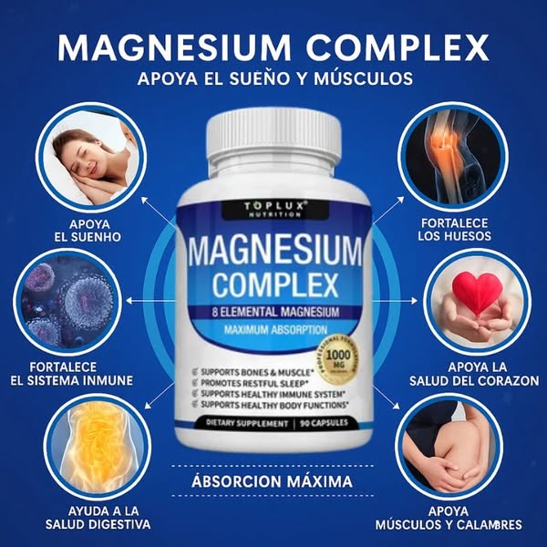 SUPLEMENTO COMPLEJO DE MAGNESIO